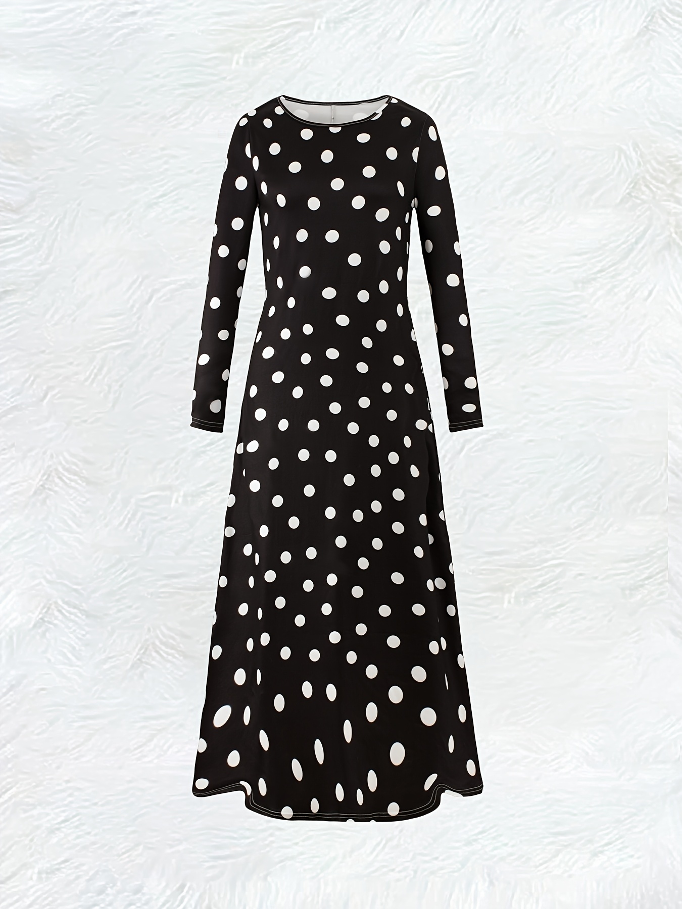 vintage long sleeve dress Old Fashioned Vintage Maxi Dress with Long Sleeves main image 0