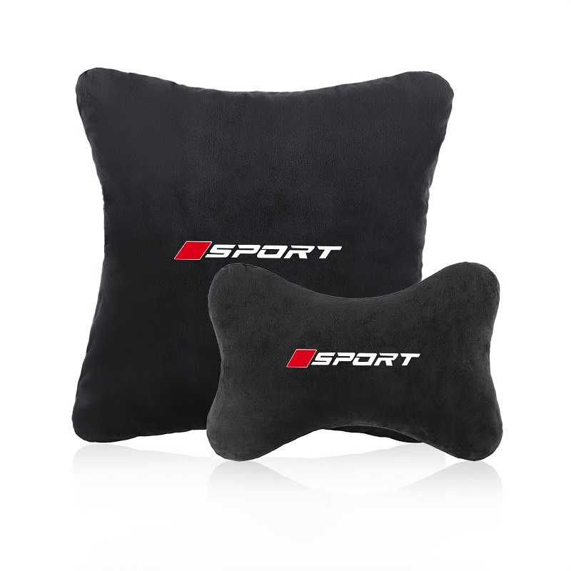 TEMU A Set Of 2 Car Interior Additions, Consisting Of A Neck Pillow And A Lumbar Support, Designed Ergonomically To Enhance The . Fit , Are