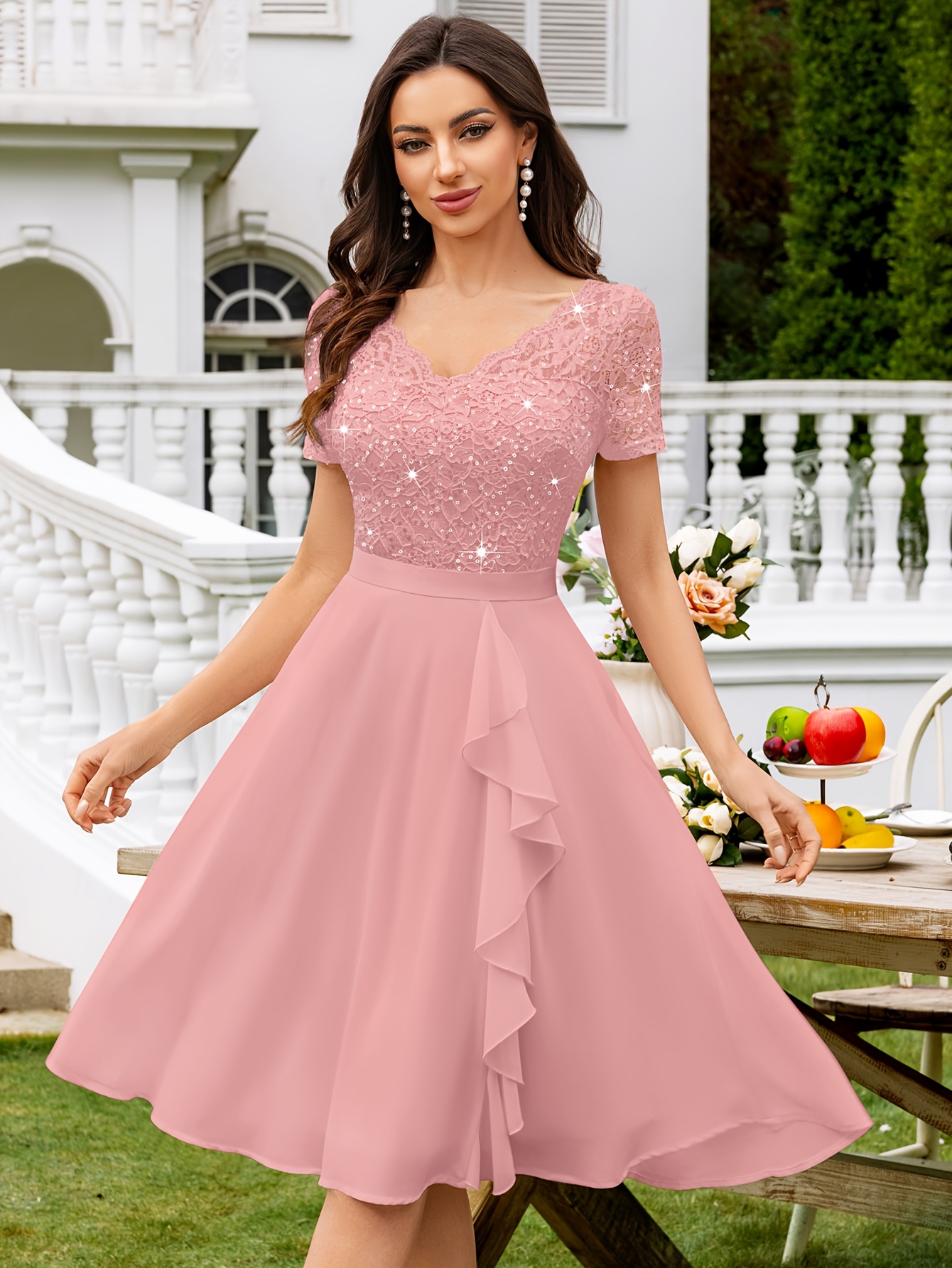 cocktail dresses for women sold on Temu Canada