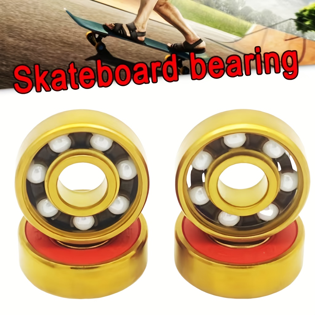 thumbnail image 2 of Stainless Steel Ball Bearings - 10 Pack Mute Rolling Skateboard Wheel Accessories 2 of 10