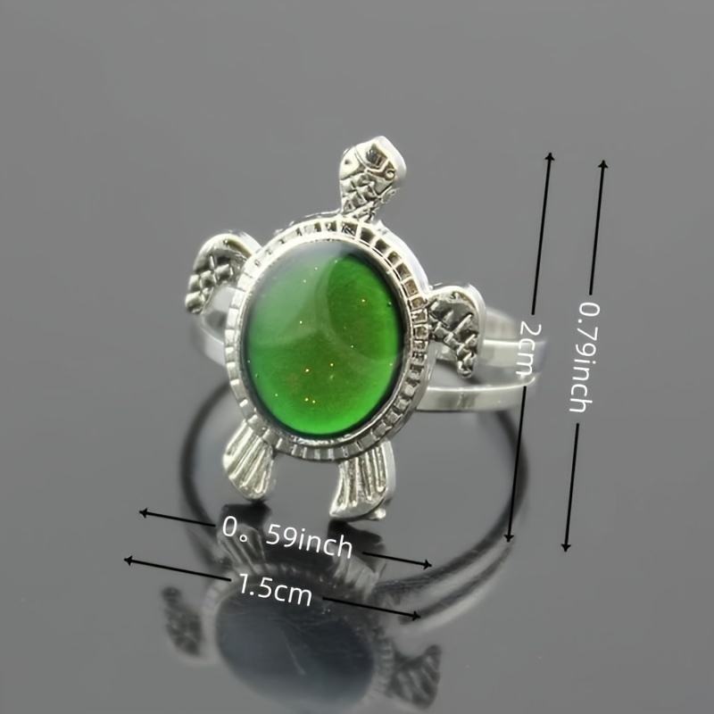 Induction Temperature Fun Ring, With 12 Colors, Sensing Air Temperature With Colors