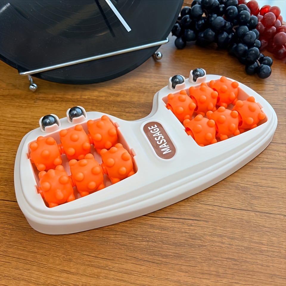  roller massager for acupressure bottoming durable plastic non slip feet tool for home use massager modern aesthetic Product details 6
