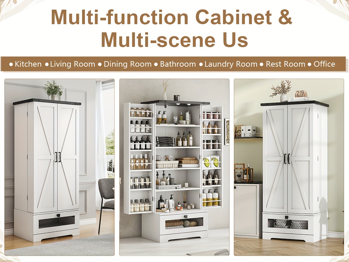 Arbyrd storage cabinet kitchen pantry armoire discount