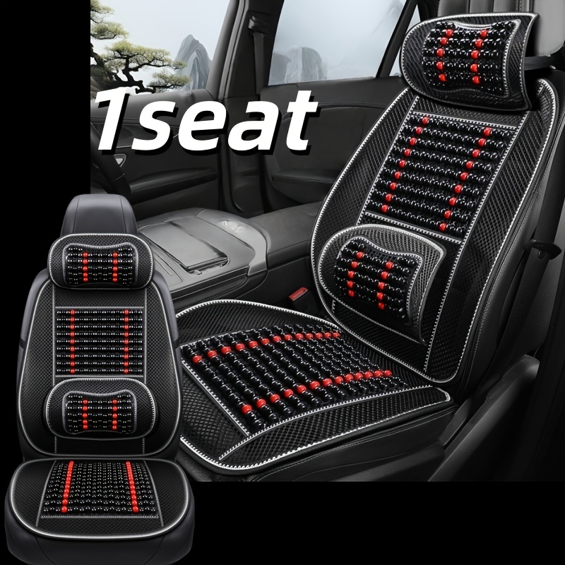 TEMU 1-seat Universal Car Seat Cover, Front Single Seat -season, Comfortable And Breathable, Suitable For Most Front Single Seats Of Cars, Suvs, Car