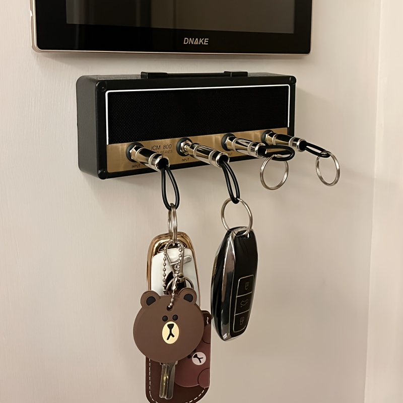 Aluminum Key Organizer Keychain - Extendable Key Holder Case With Ring