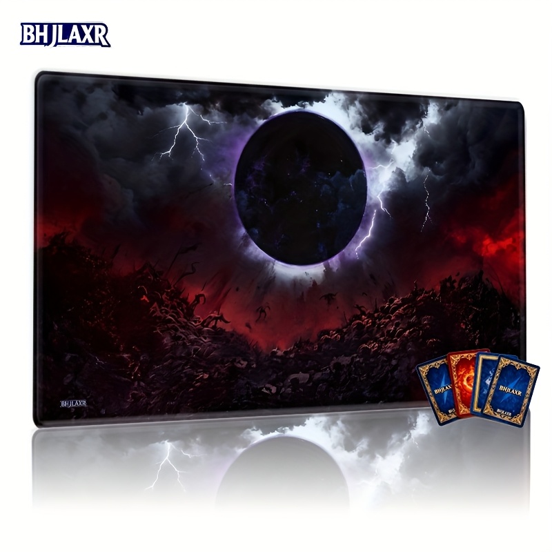 Ink Wash Black Hole Apocalypse Playmat for TCG