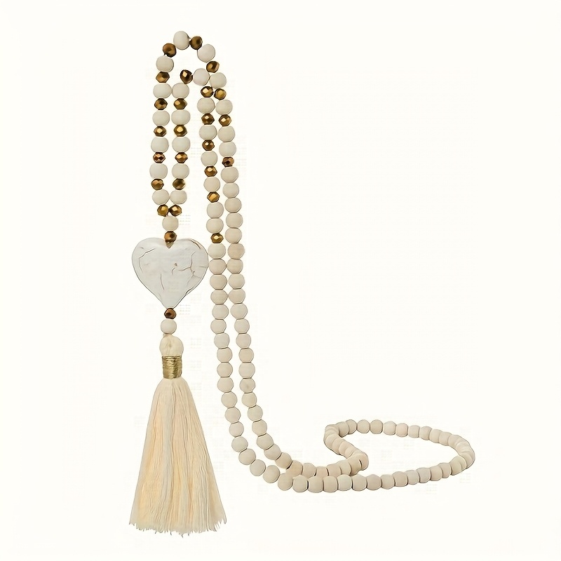 1pc Bohemian Style Long Y-shape Women's Necklace - Versatile Fashion Accessory For Casual Attire & Gifting, Gift Accessory|y Shaped Necklace | Women's Fringe Necklace Sweater Chain