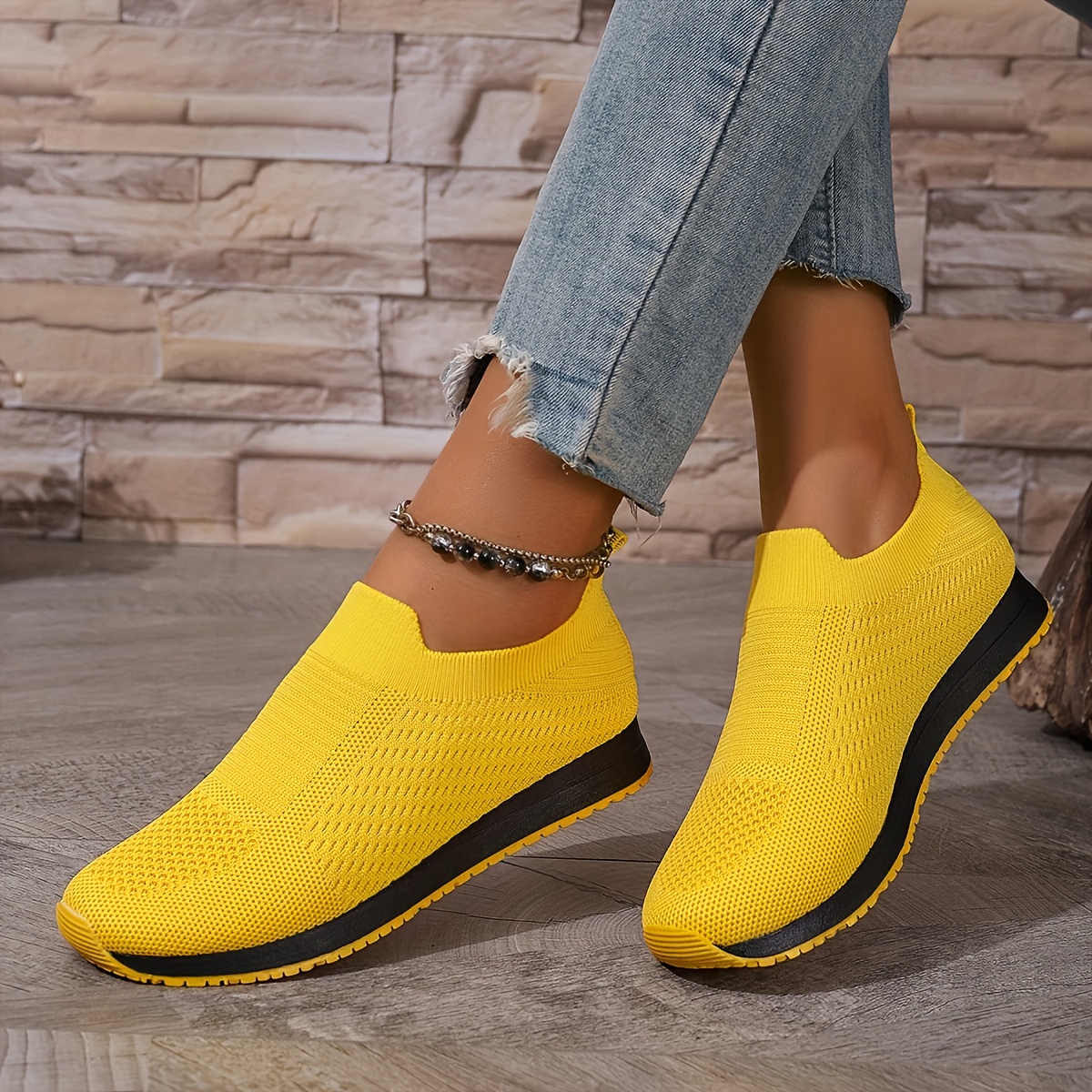zapatillas mujer slip on transpirable parte Temu Argentina