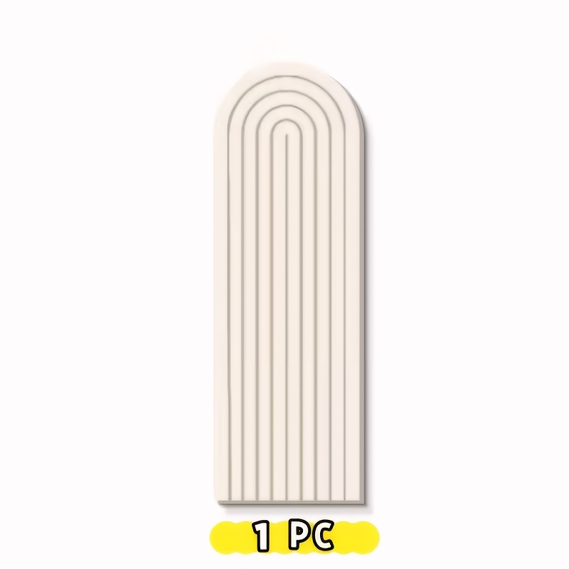 TEMU Striped High-quality Felt Board, Modern Striped Plush Bulletin Board, Decorative Home Wall Bulletin Board, Premium Wall Decor Felt Board For