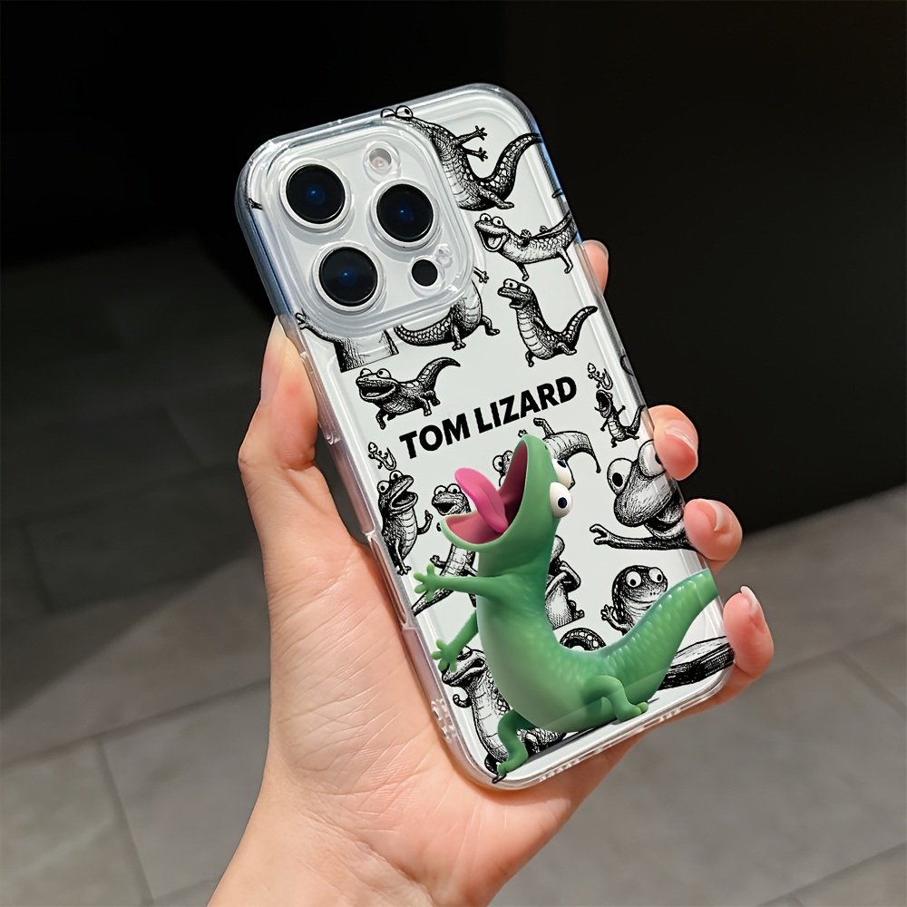 TEMU Phone Case - Stylish And Cute Phone Case Suitable For Iphone 17 17e 16e 16 15 14 13 12 11 Pro Air Xr Xs X 7 8 Plus Transparent Tpu Soft Back