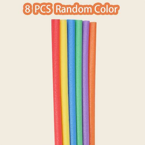 8pcs set of sponge random colors suitable for swimming lessons pool decoration and arts and crafts ideal for gym and birthday parties bulk pool training equipment swimming pool accessories