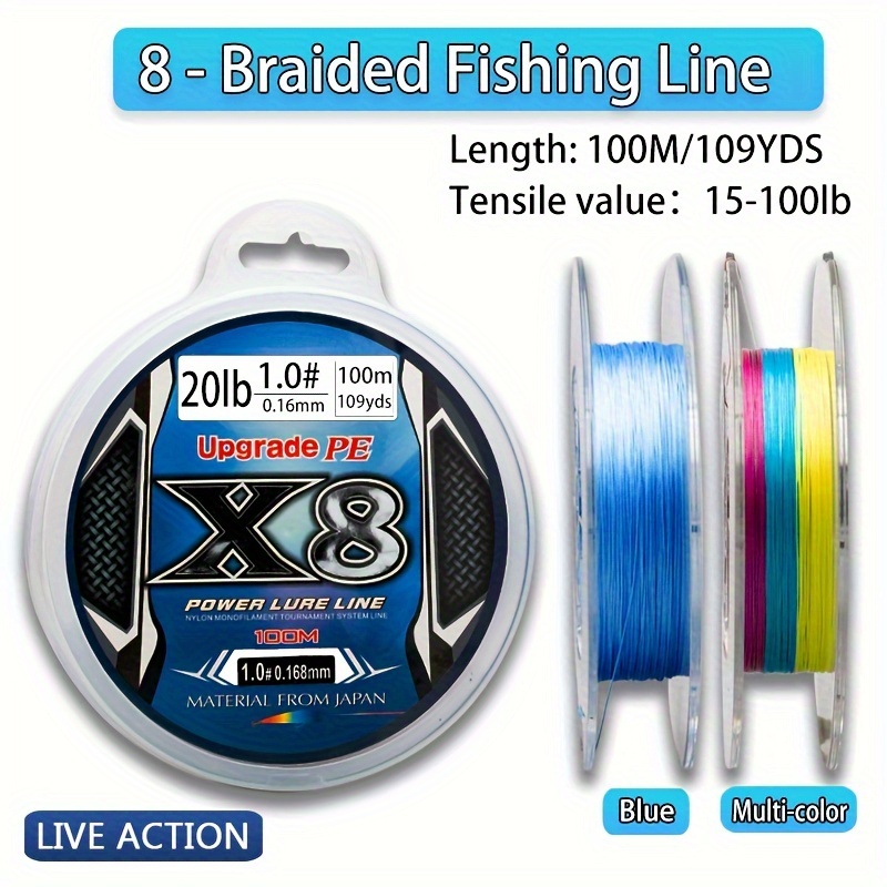 500m Fishing Line Nylon Super Strong 4lb-35lb Multi-color Japan  Monofilament Main Line Fishing Line