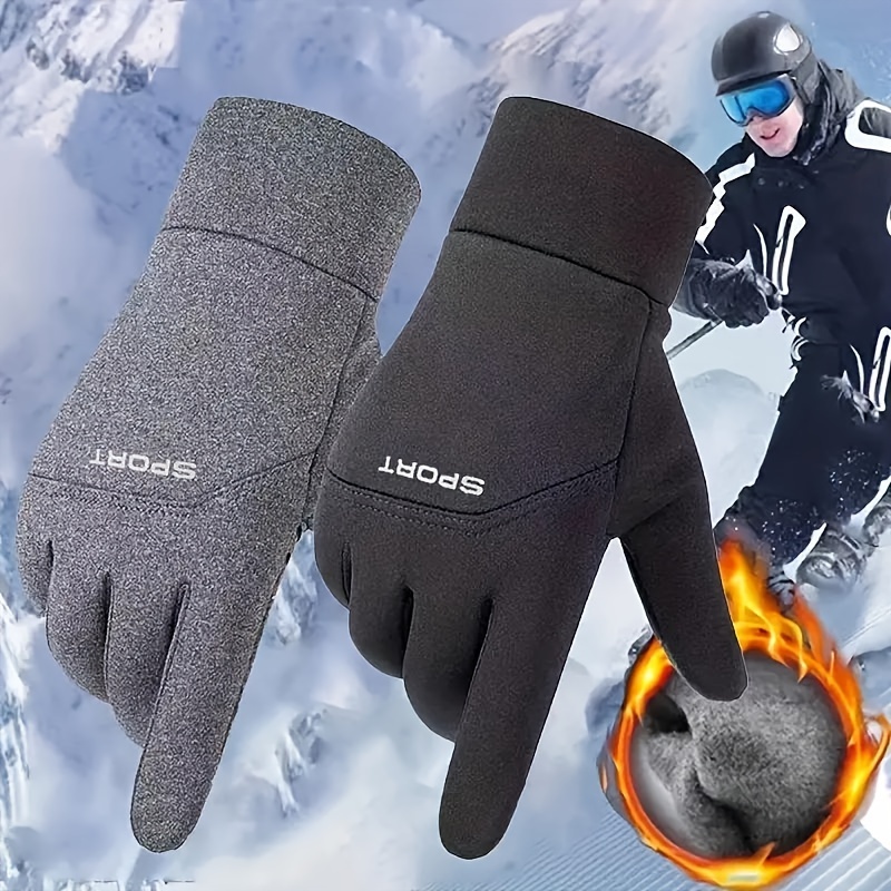 

Ultra-warm Touchscreen Winter Gloves - Windproof, Waterproof & Seamless For Skiing, Cycling & Motorcycle Riding