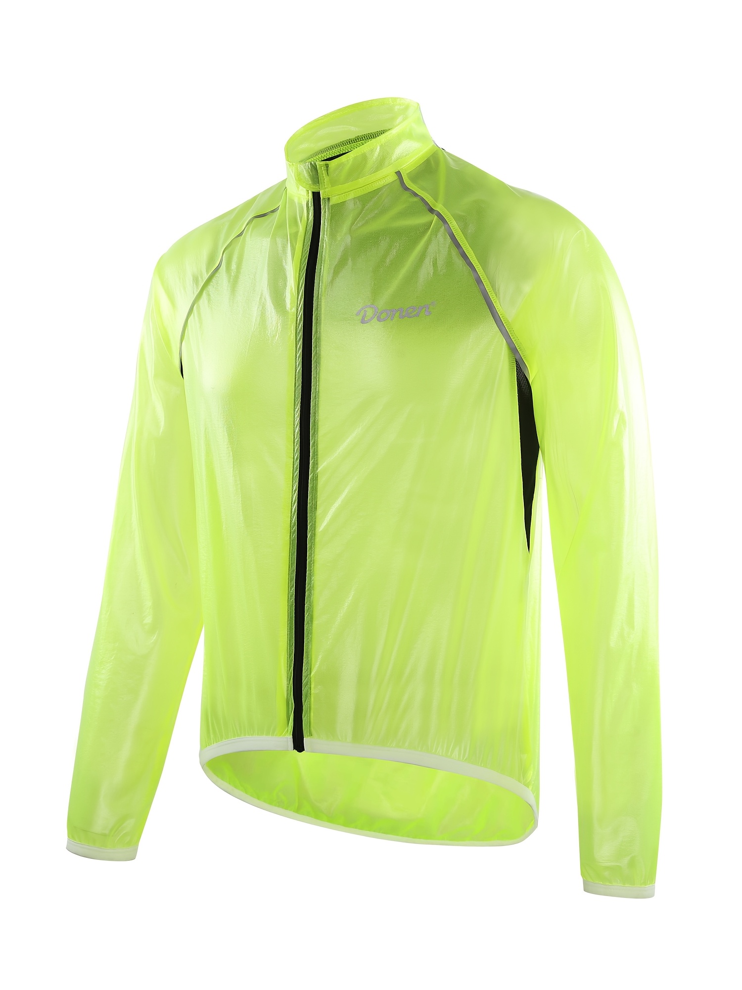 unisex waterproof cycling jacket windproof reflective Temu