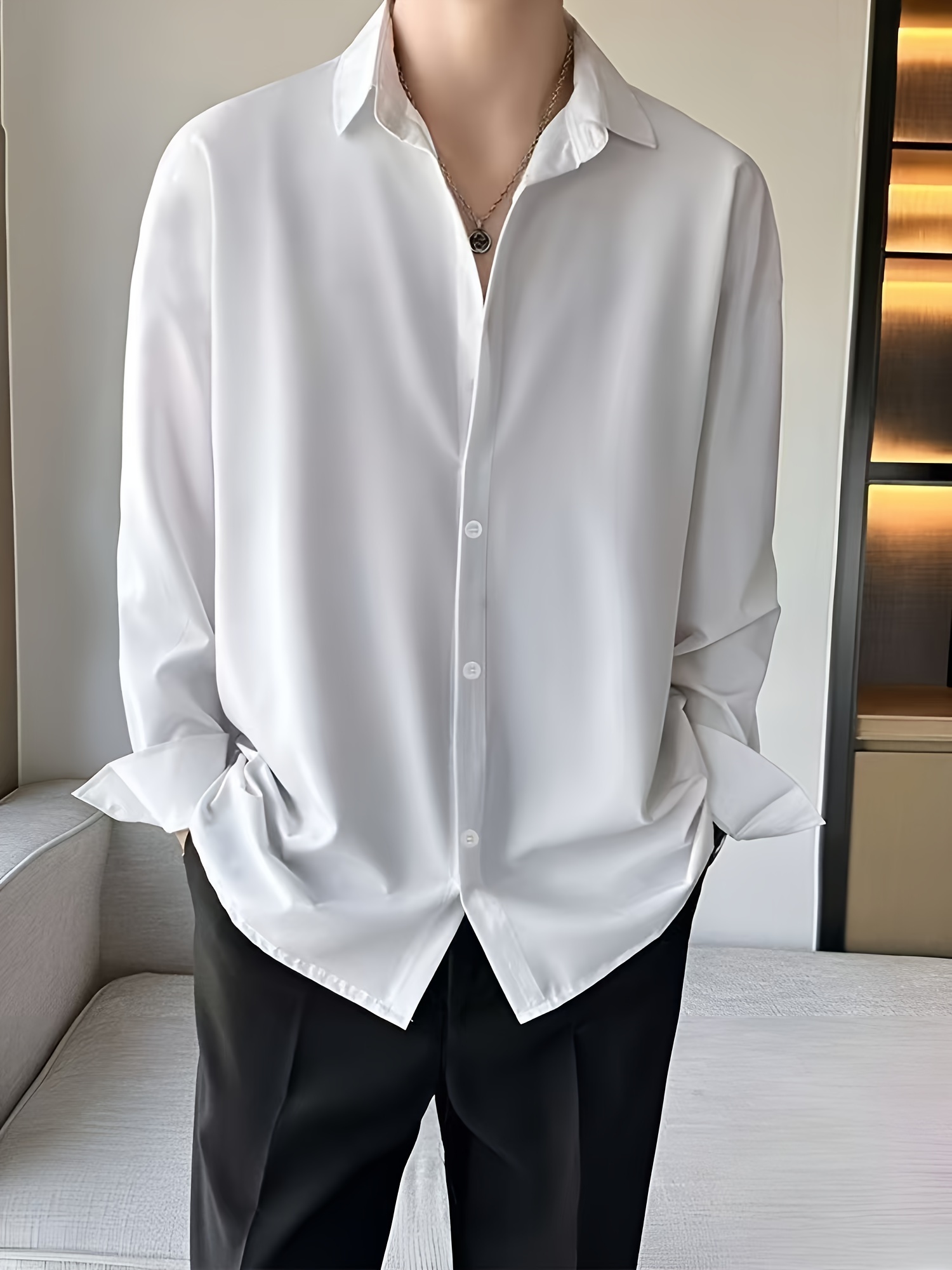 camisa hombre diseño pantalón interior larga Temu El Salvador