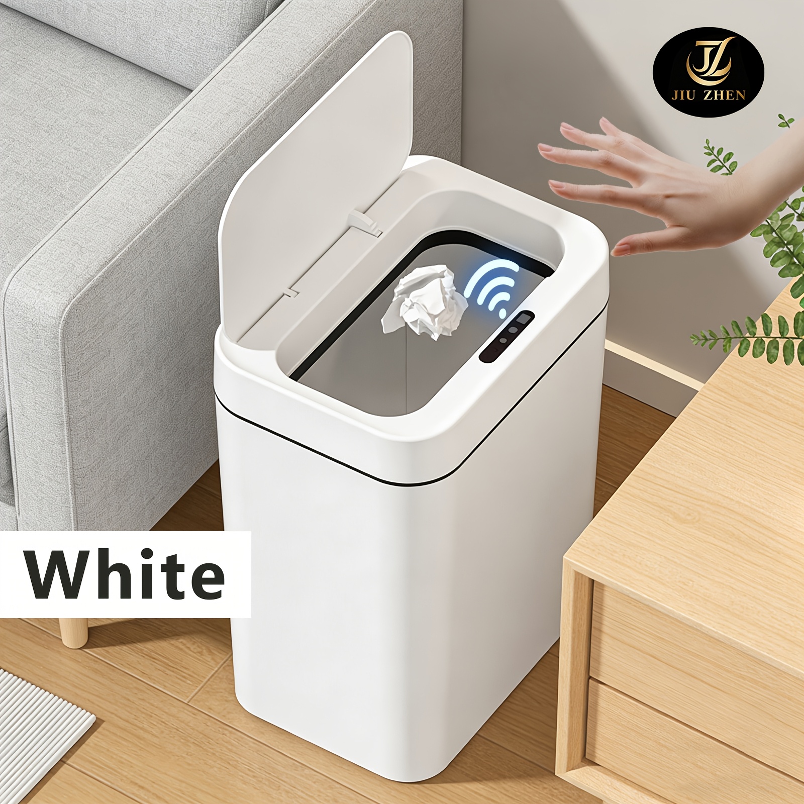 smart trash can suitable for multiple   it has   of automatically opening     sensing with a built   sensor making it suitable as a festive home decoration item and a gift for  