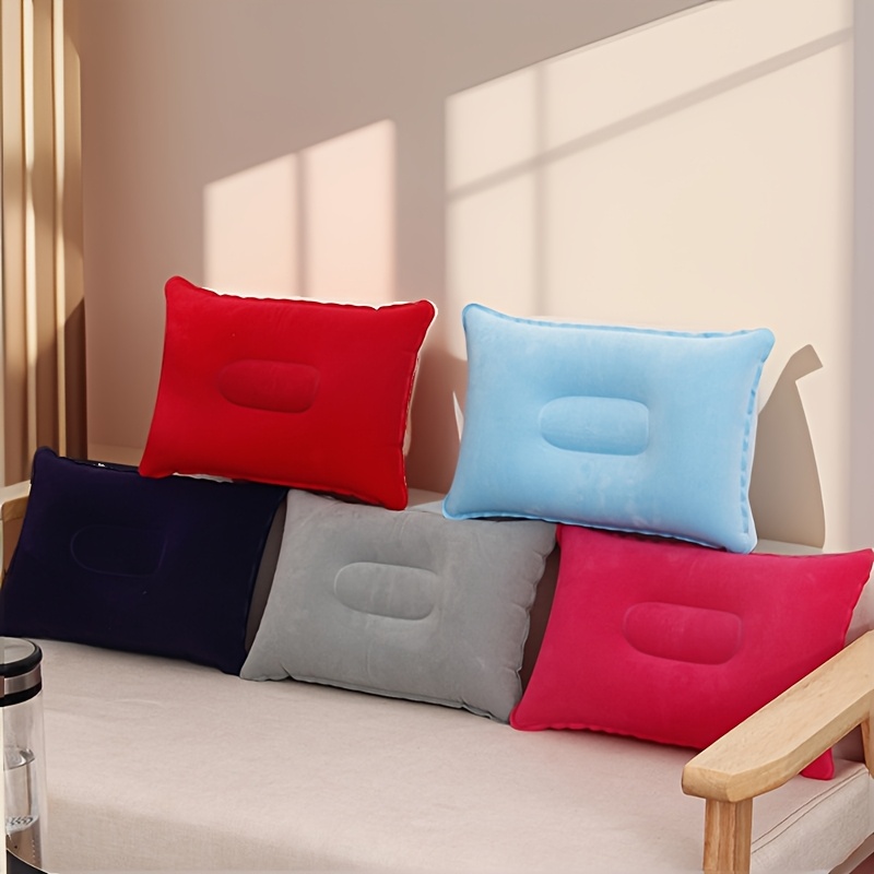 1pc almohada viaje inflable exteriores soporte lumbar Temu Ecuador