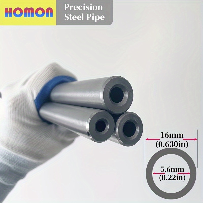 

Pipe, Seamless Hydraulic Alloy Metal Pipe, Od16mm X Id5.6mm, 42crmo, Polished - In 30cm Or 50cm Lengths