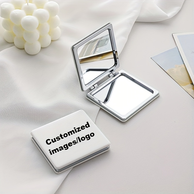7pcs Set of Customizable Double-Sided Makeup Mirrors, Foldable Design