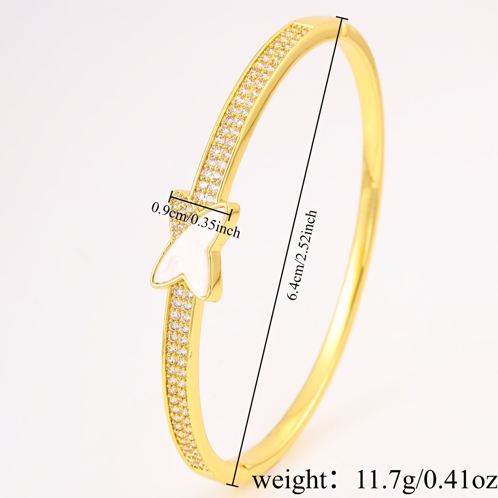 5pc Copper Bangle Set, Trendy Waterproof & Hypoallergenic