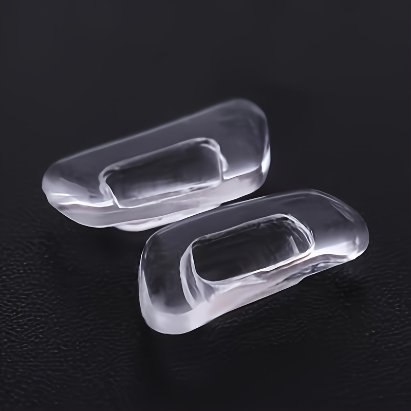 1pairs/lot Inserted Bayonet Eyeglasses Soft Nose Pads Glasses Massage 649c