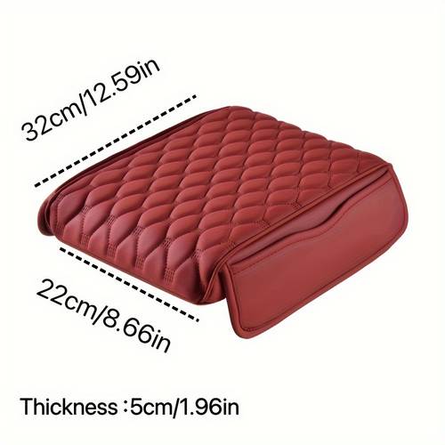 1pc car armrest box heightening pad elbow support new armrest box modification lengthening and thickening cover pad car accessories