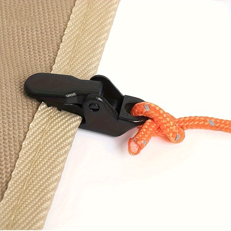 

20pcs Canopy Windproof Tent Fixed Clips, For Outdoor Camping