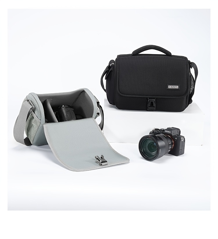   borsa per attrezzatura fotografica adatta per  , nikon, sony,  , ecc. disponibile   colori - borsa per fotocamera - materiale resistente, tracolla regolabile, scomparti per obiettivi, può contenere 2 o 3 obiettivi Dettagli dell'articolo 6