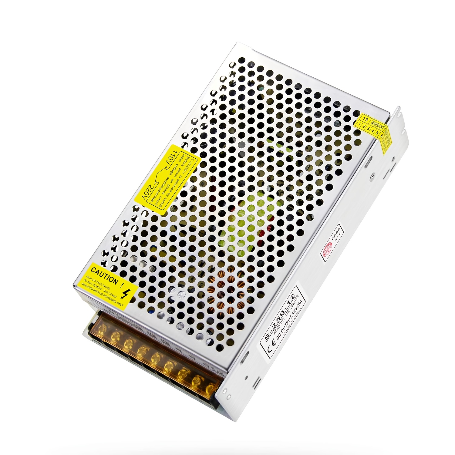 12 volt power supply sold on Temu United States