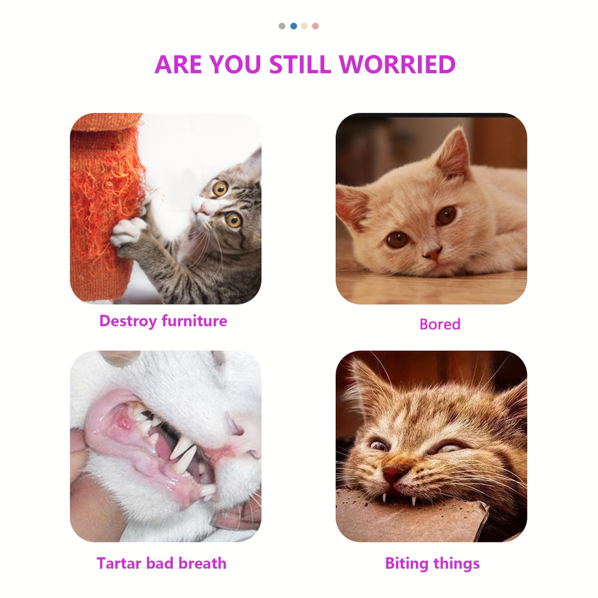 1pc/2pcs/3pcs Cat Toy, Cartoon Octopus Design Pet Toy, Chew Durable Cat Toy, Cat And Dog Interactive Supply