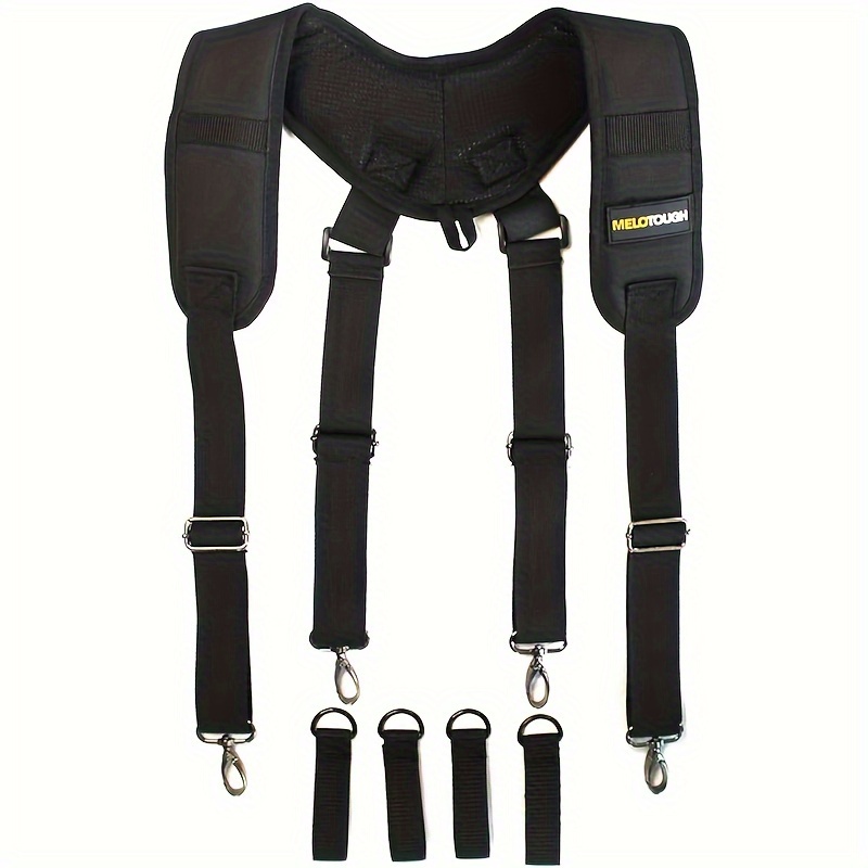 Cinturones de herramientas de 19 bolsillos con hebilla de liberación  rápida, cinturón de utilidad desmontable y ajustable, delantal de trabajo  para