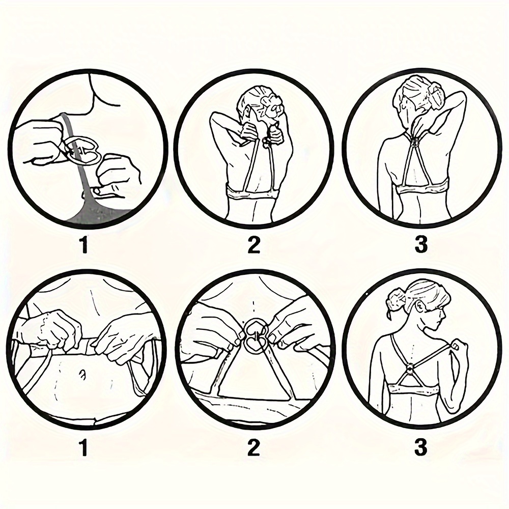 4pcs Fashionable Floral Bra Strap Clips - Invisible, Non-slip & Secure - Create a Seamless Braless Look - Perfect Accessories for Womens Lingerie and Everyday Wear