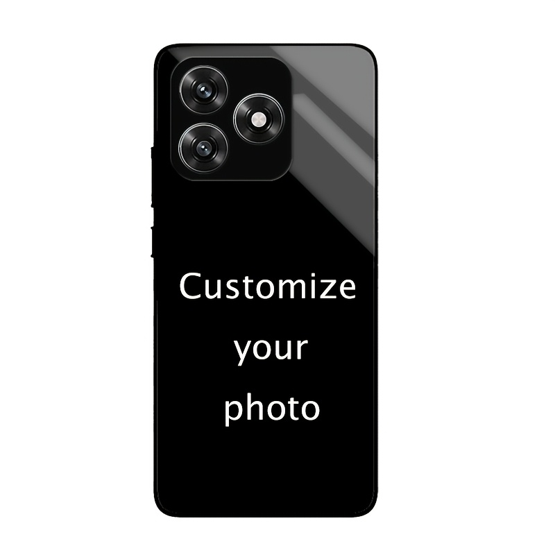 TEMU Phone Case - Personalized Custom Phone Case, Acrylic Mirror Backboard, Suitable X5c/x5c Plus/x6c/x7d/x9d/x9c/x9c Smart/5g Christmas Season Gift