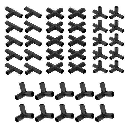 40pcs heavy duty greenhouse connectors durable garden structure connectors 11mm 0 43 inch frame tubes grape stakes shed posts strong plastic plant support accessories for vines flowers and vegetables greenhouse attachments architectural plant pegs plastic garden shade connectors frame greenhouse brackets tube fittings