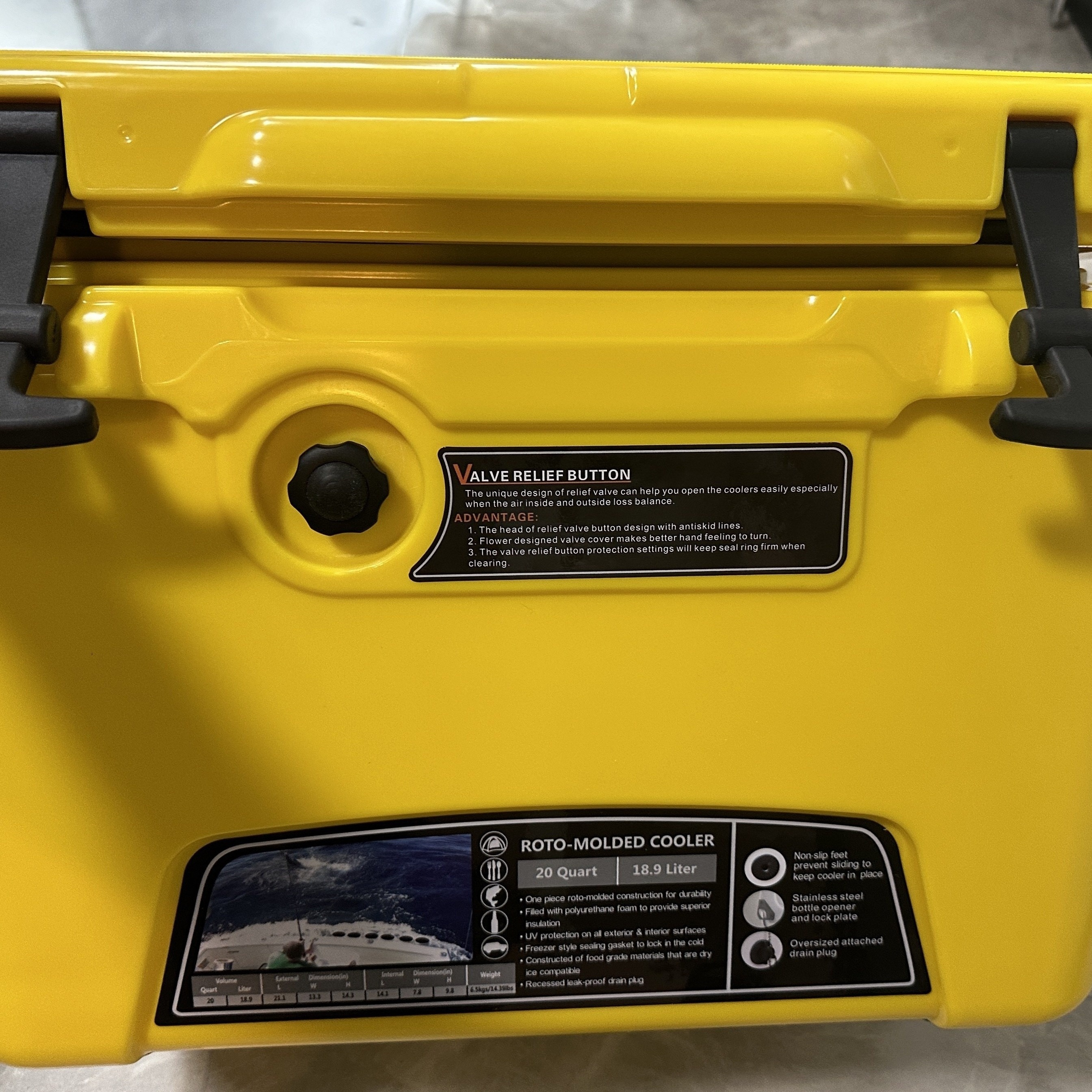 Tackle Box Sea Fishing Box Large Capacity Outdoor Cooler Box with