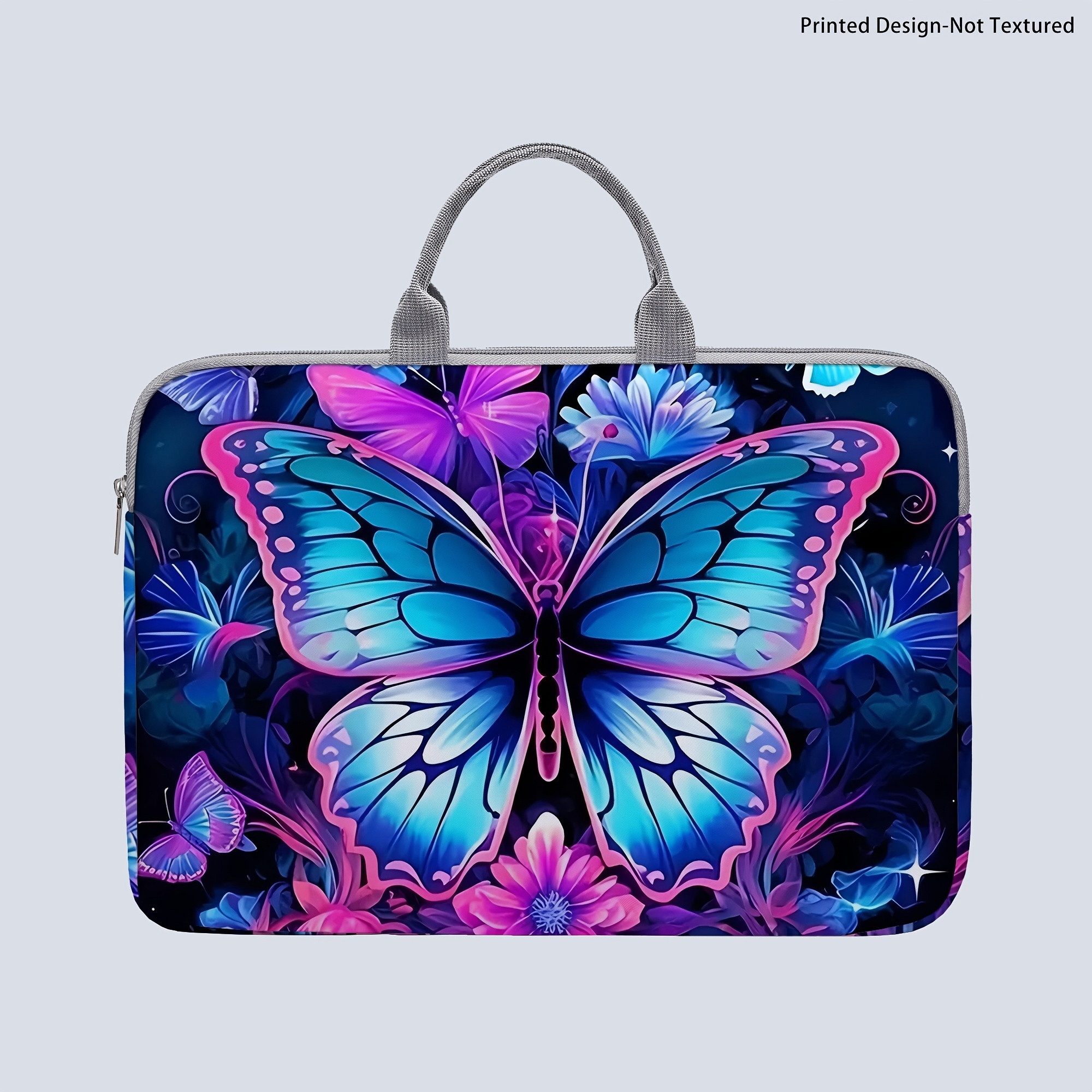 TEMU [printed Design-not Textured] 1 Laptop Case, Print Laptop Sleeve, Briefcase Fabric Shell, Fits 14-inch Laptops, Soft Laptop Sleeve, Briefcase
