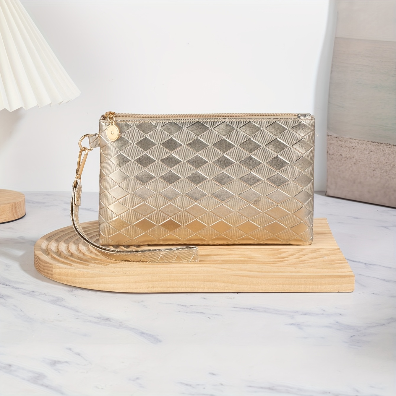 Women's Fashion Clutch Bag Evening Wristlet Convenient Storage Bag