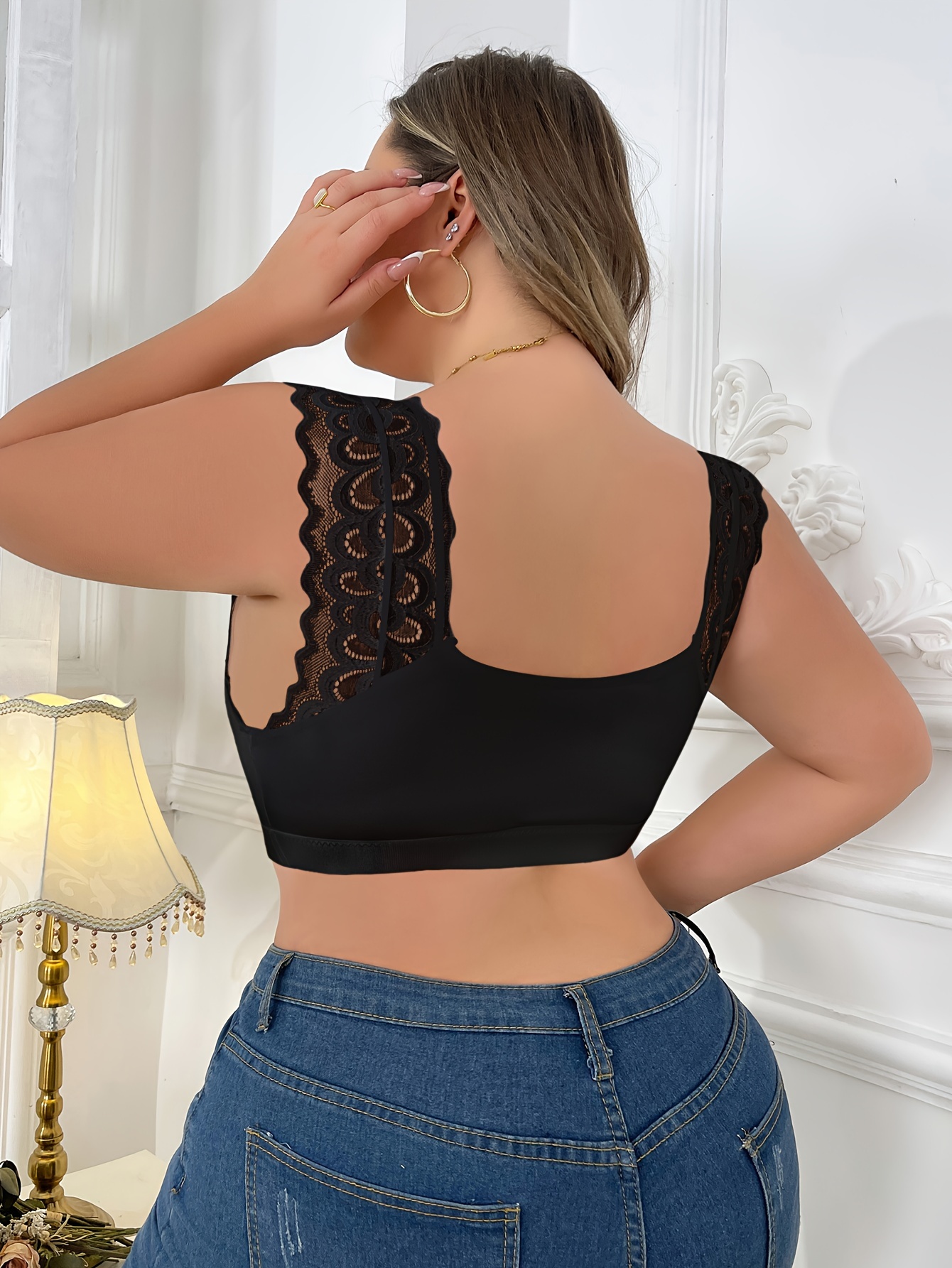 womens     bra   size           wireless bra details 7