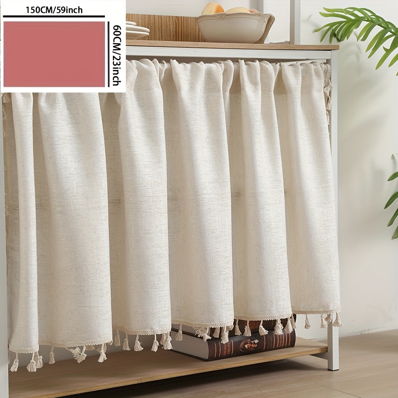 1pc Thick Fashion Curtains Coffee Curtains