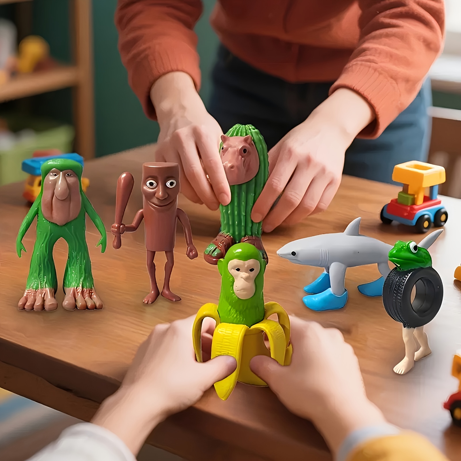 PyrrlicToy 8 Figurines Animaux Fantaisie – Thème Brairot En PVC – Ornement Bureau Ou Cadeau