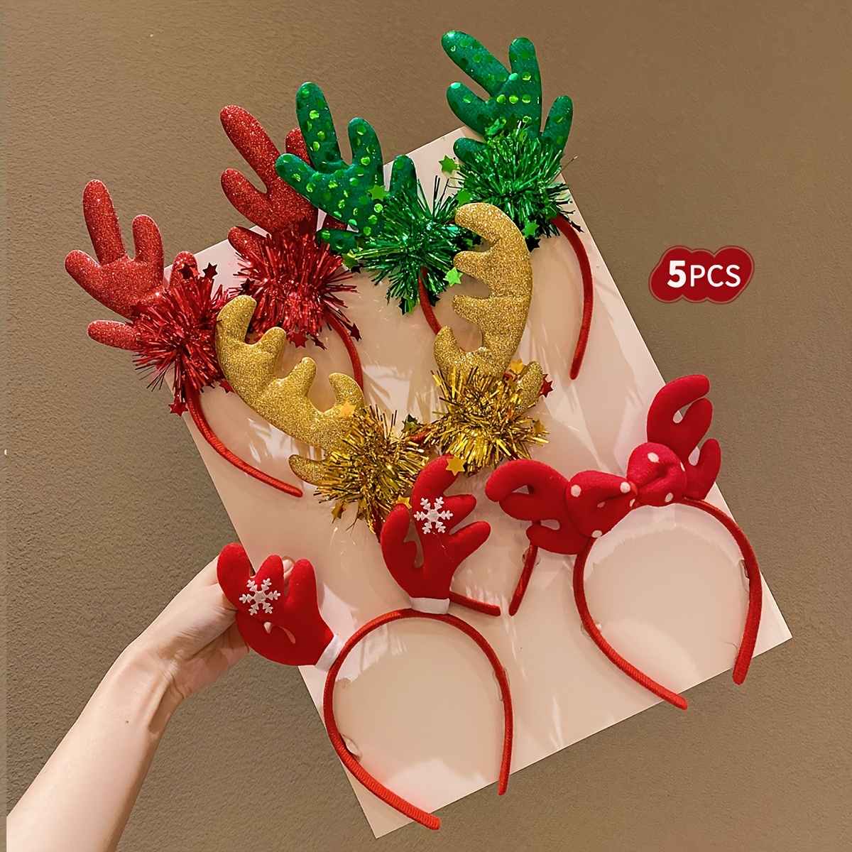 

5- Christmas Headbands , Accessories, Accents