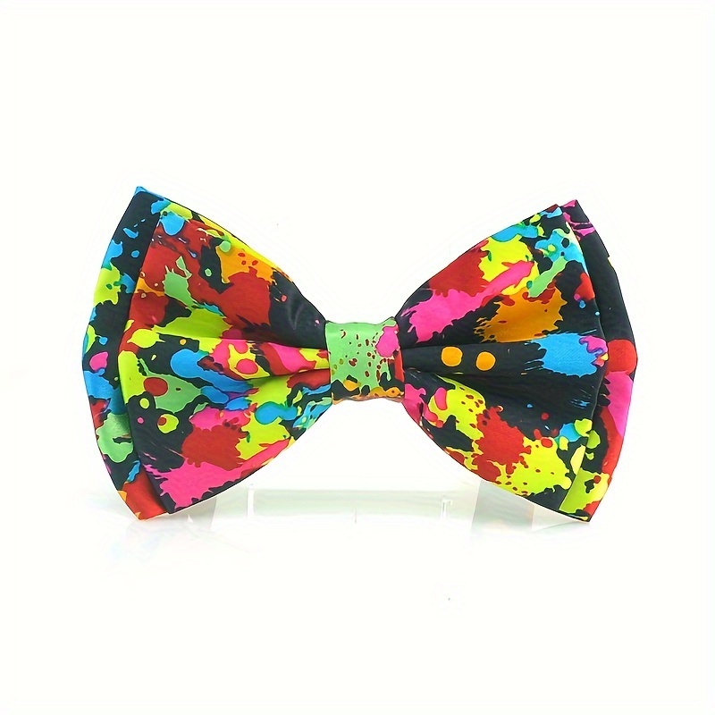 

Men' Floral Bow Tie - Holidays & Parties, Polyester