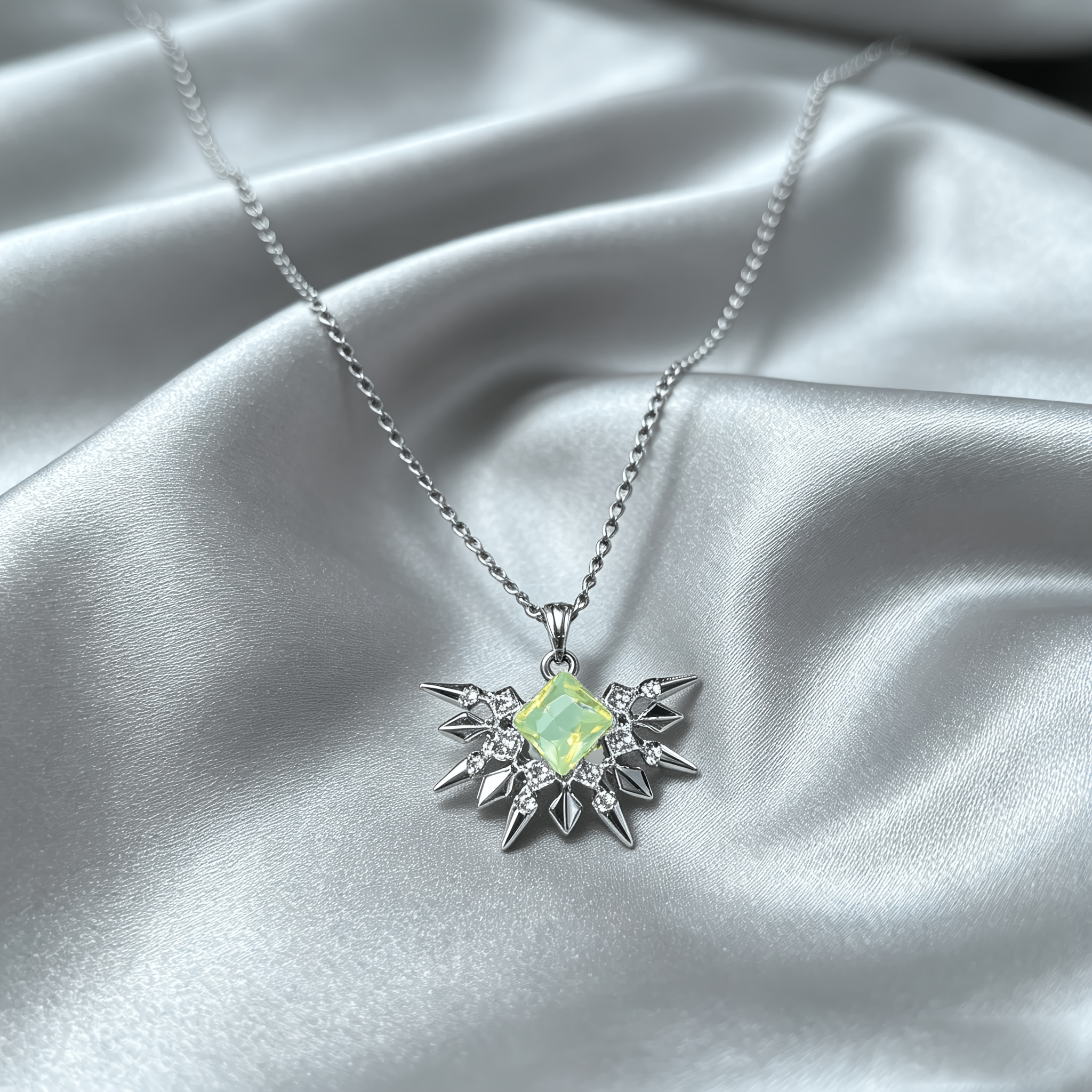 Multicolor Gradient Necklace, Bohemian Style for Birthstones