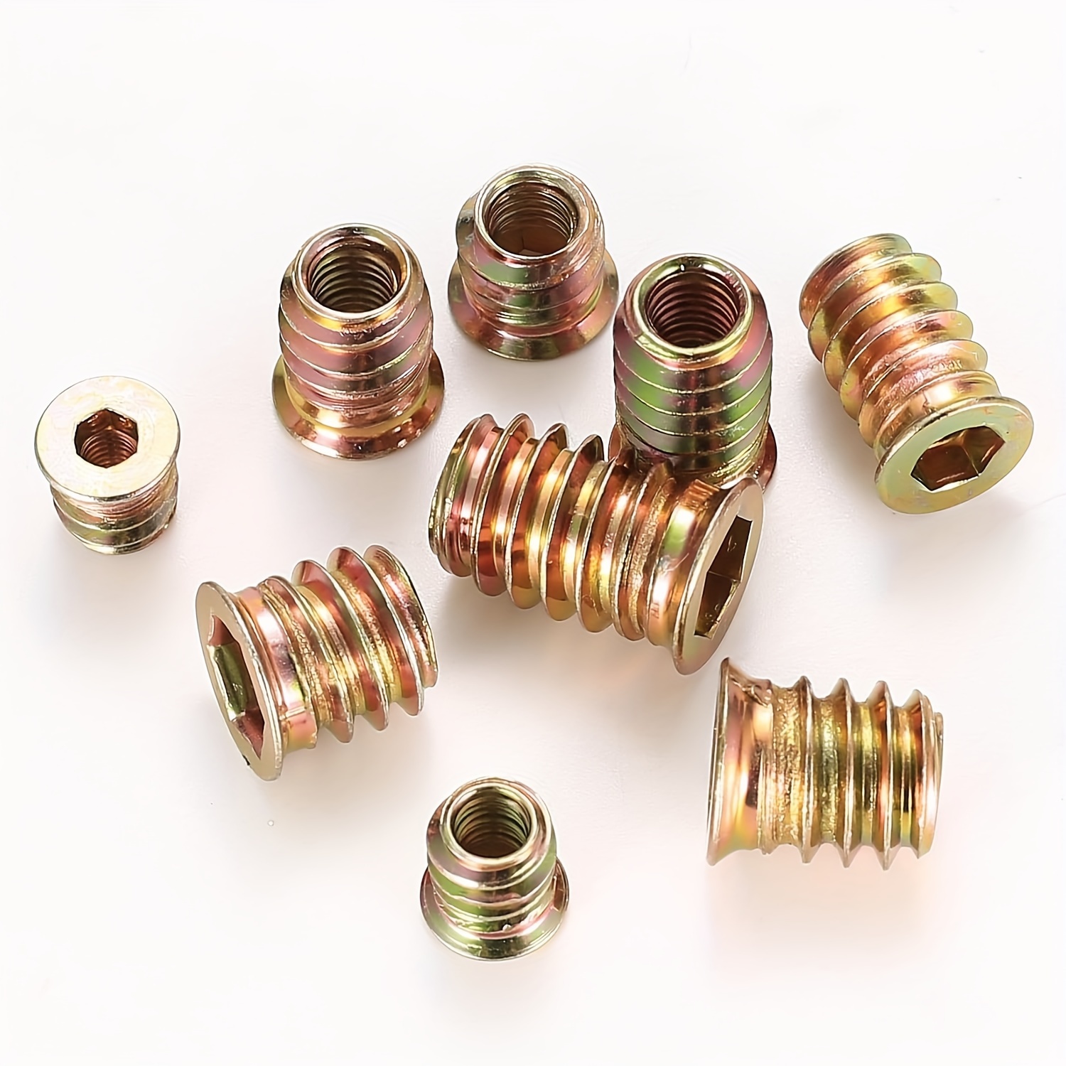 Threaded Inserts For Soft Wood Threaded Inserts For Wood, 155 Pcs ...