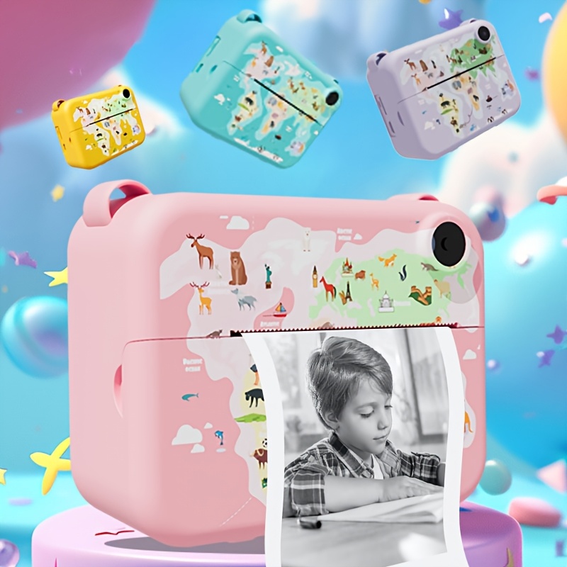 Colorful Youngsters' Instant Print Digital Camera
