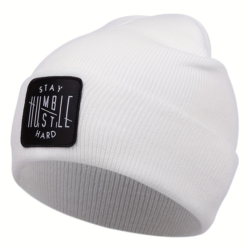 

[customer ] & Stylish Winter Beanie - , Warm Knit Hat For Outdoor Activities,, Embroidered Design