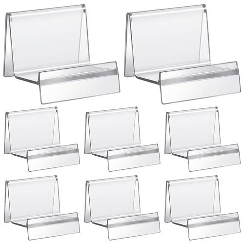 6/ 8 /10st portemonnee display standaard doorzichtig acryl handtas standaard sieraden portemonnee displays houder organizer acryl portemonnee rek voor