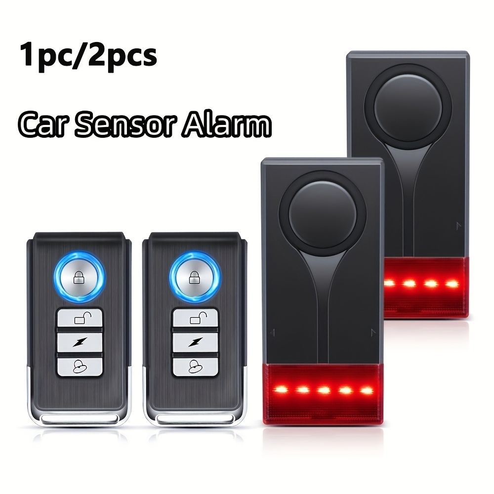 motorcycle security alarm sold on Temu United States