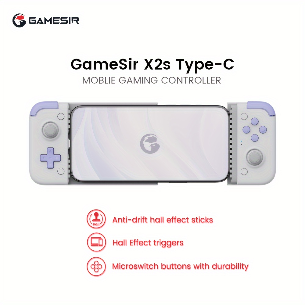 

Gamesir X2s Mobile Phone Gamepad Game Controller For & 15 Series (usb-c), Gaming Xbox With Hall Effect /hall Trigger