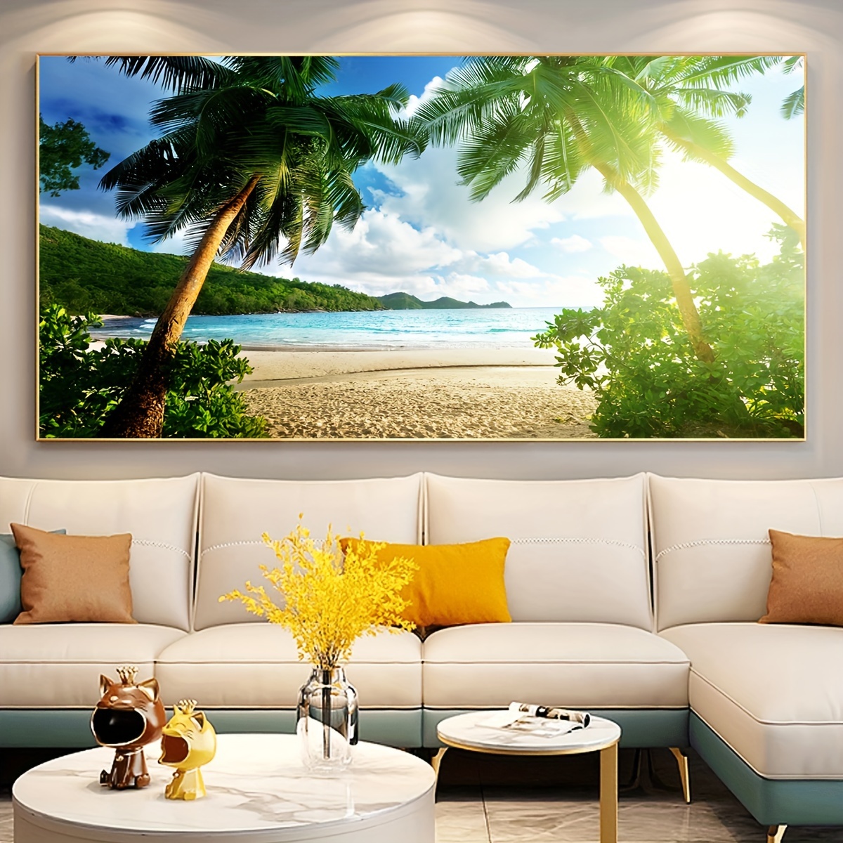 Wall Art Canvas Painting Ocean Wave Landscape Canvas printing Picture Wall  Art Pictures Canvas printings and Prints Cuadros For Living Room Decor 1PCS  Wooden Inner Framed or Frameless (or Aluminum alloy frame